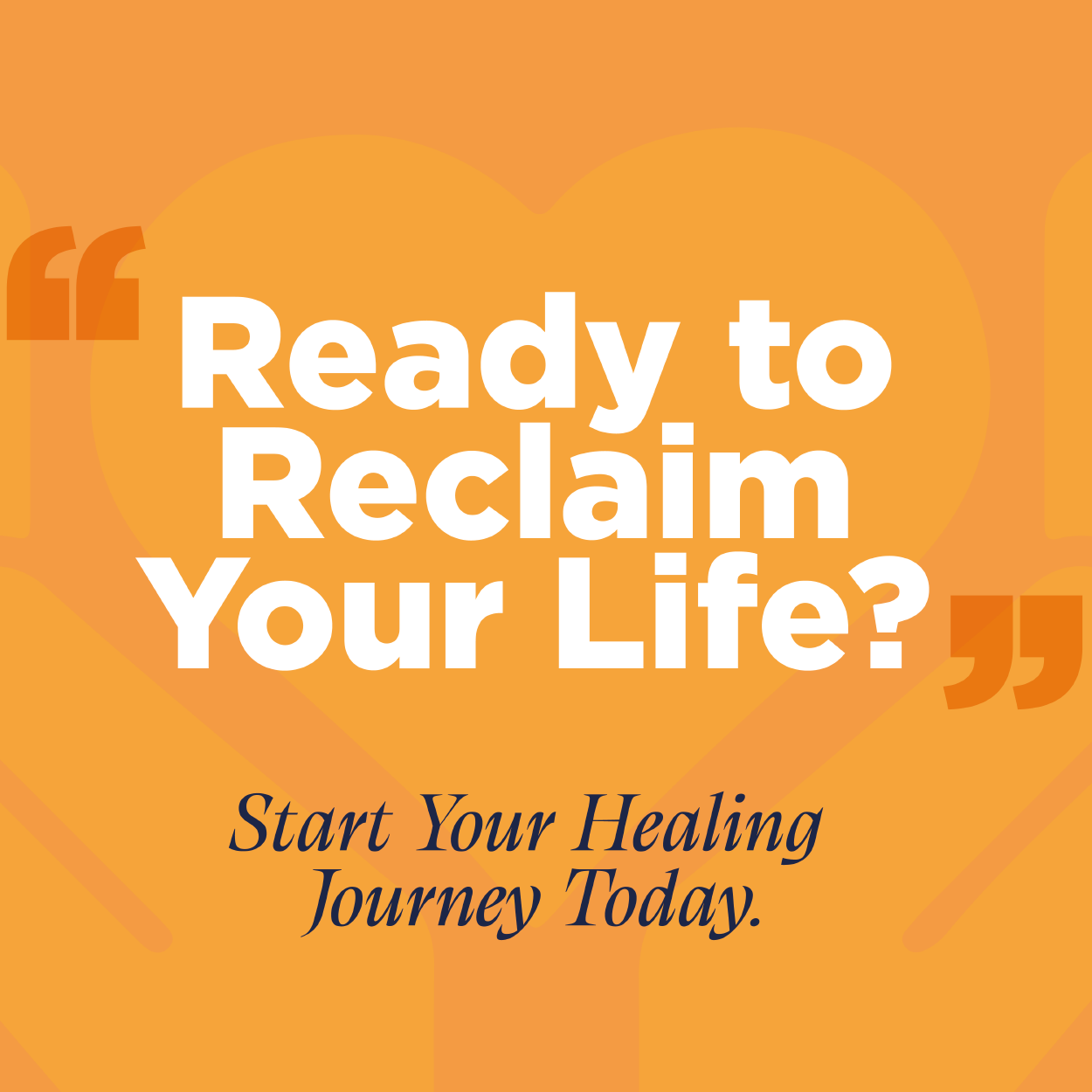 Ketamine West Ready to Reclaim Your Life ad creative